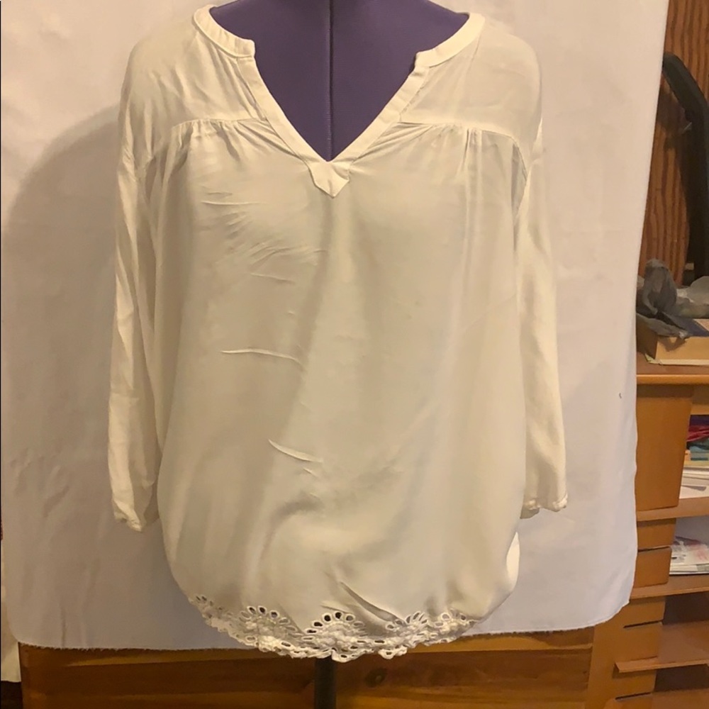 Long sleeve blouse